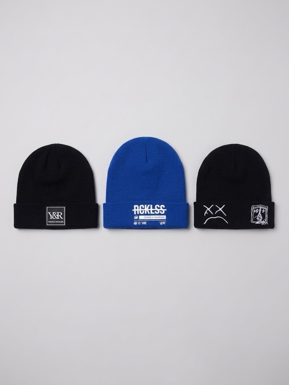 BUNDLE 3 Beanies / Toques hats